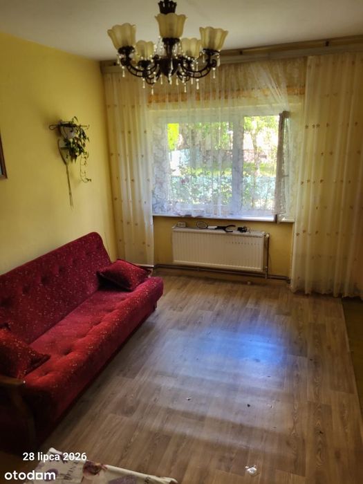 2 pokoje, 39,49 m2, parter, zielona okolica, do remontu
