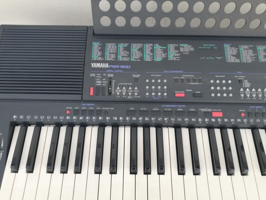 Yamaha PSR 500 Teclado Eletrónico