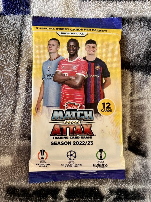 Saszetki Topps Match Attax Champions League 2022/23