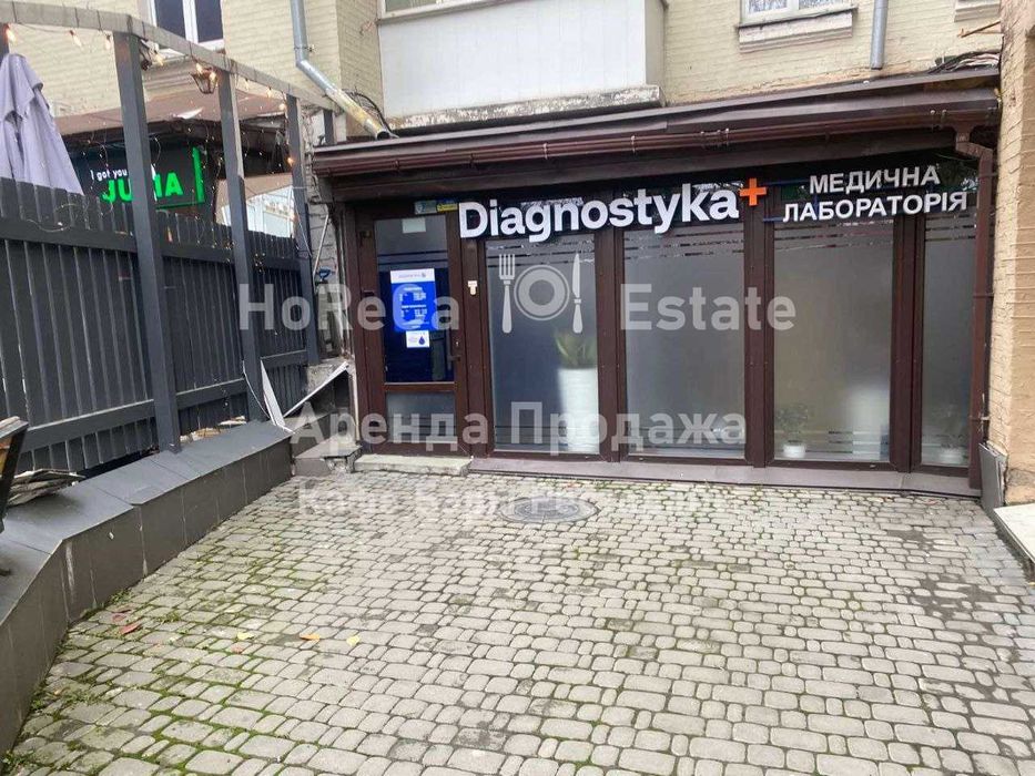 Аренда Фасад Коммерческое помещение 110м2. «Палац Спорту»