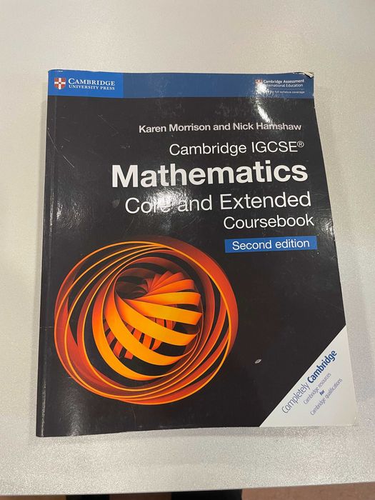 Cambridge IGCSE Mathematics Core and Extended Coursebook