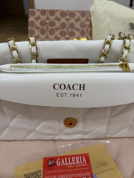 Mala Coach branca