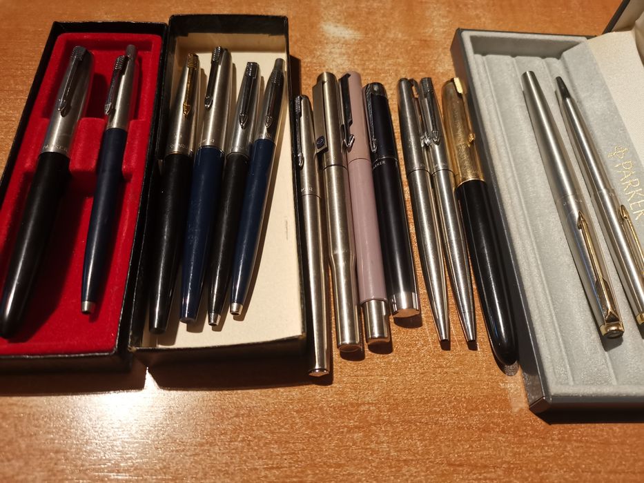 Coleção de Canetas Parker