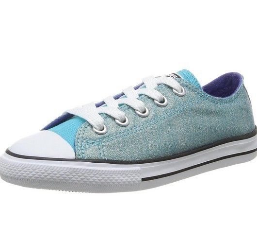 Кеди Converse All Star Oxfords Blue and Gold