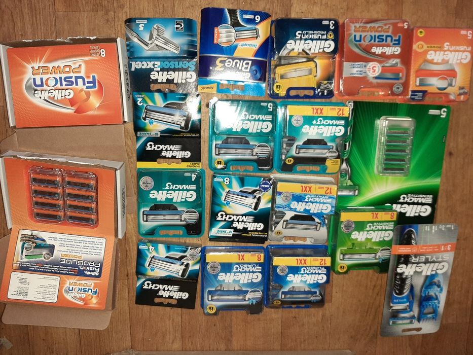 Gillette картриджи из Европы