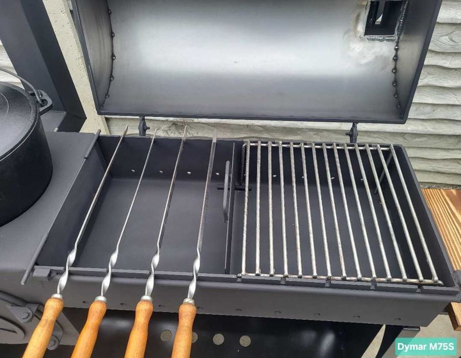 • 5мм! • Гарантія! • Не Поведе! • Мангал Коптильня с Барбекю, Гриль