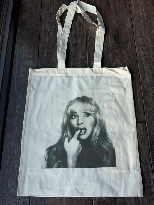 Torba tote bag Sabrina carpenter bawełna bawełniana