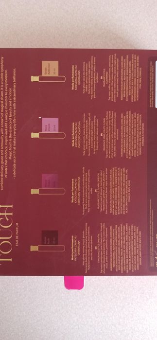Zestaw Perfumetki Perfumy Miraculum Magic Touch 4 x 30 ml