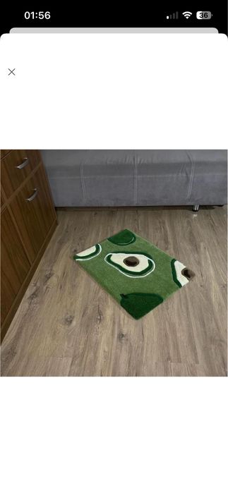 Килим ручної роботи «АВОКАДО»