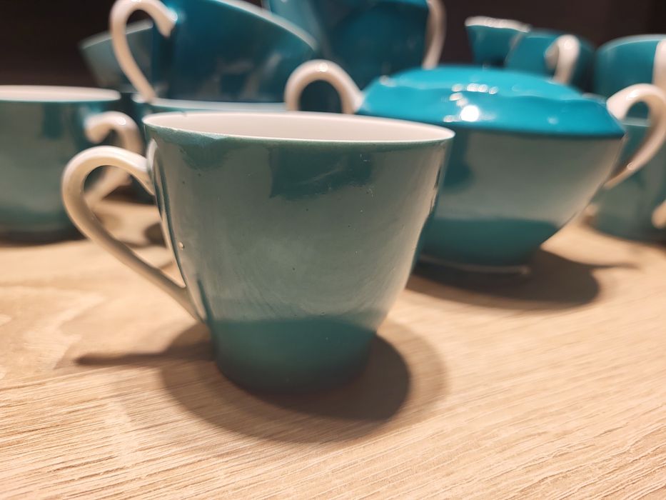 Serwis Kawowy z porcelany Ćmielówów