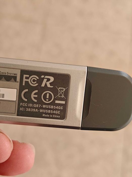 Adaptador Wireless USB Cisco-Linksys WUSB54GC