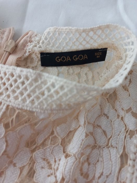 Top em renda chique Goa Goa