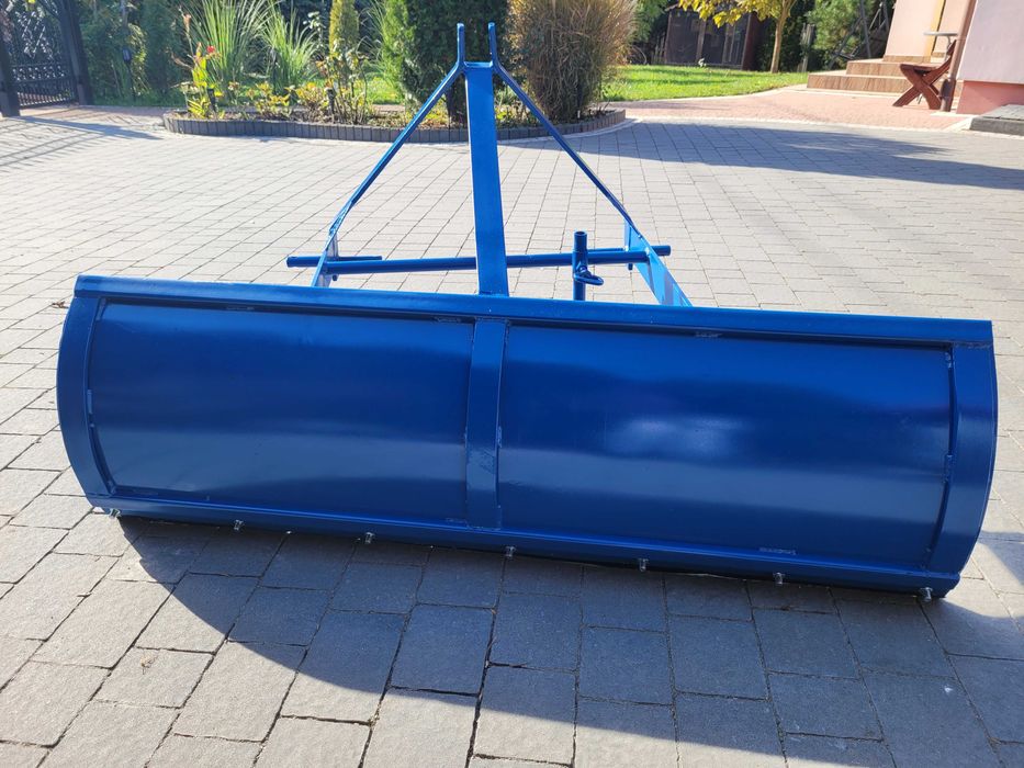 Pług do śniegu od 1.5m do 2.0m na tył ciągnika lub mini traktorka 2w1