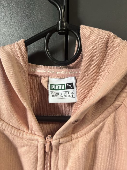 зіп кофта Puma рожева
