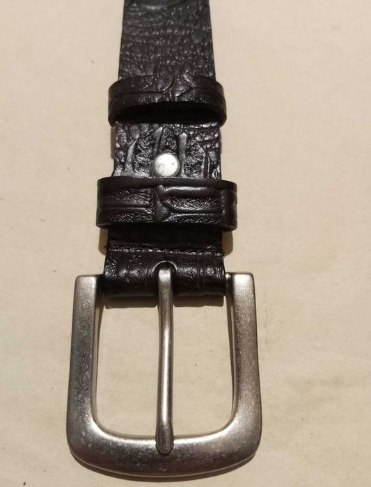 Новый мужской кожаный ремень "Miguel Miratez". Португалия. Оригинал.