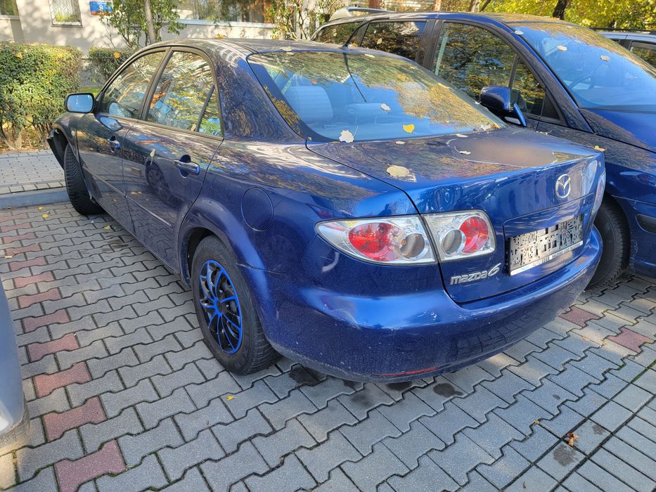Mazda 6 2.0 benzyna + LPG uszkodzony