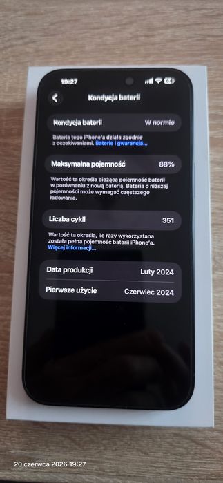 iPhone 15 Pro Max ,Blue Titanium ,256GB