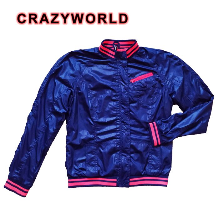 Ветровка куртка CRAZYWORLD. Новое состояние. Люкс качество
