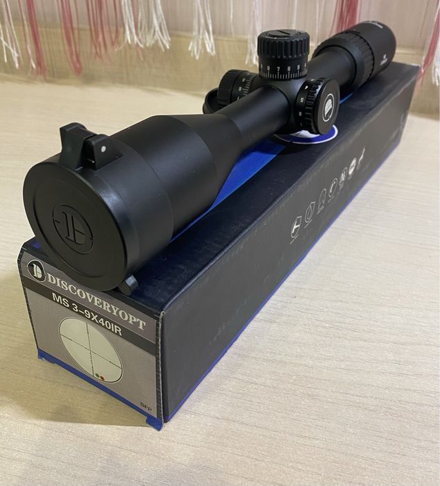 Оптичний приціл Discovery Optics MS 3-9x40 IR з підсвіткою прицільноі