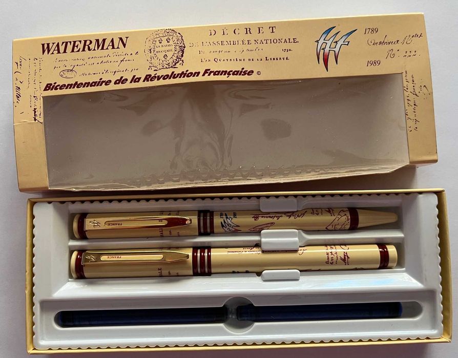 Conjunto de Caneta e Esferogràfica Waterman French Revolution