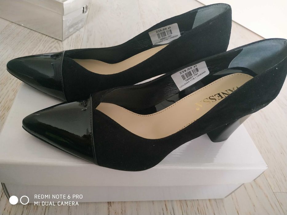 Buty na obcasie Vanessa rozm. 39