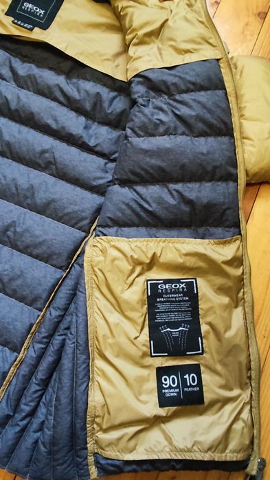 GEOX respiratory breathing system пуховик