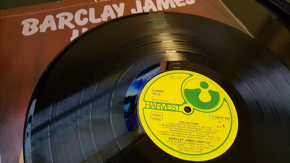 Płyta winylowa Barvlay James Harvest zestaw 6 LP plus płyta GRATIS