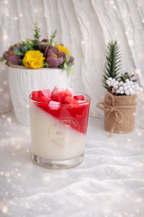 Соєві ароматичні свічки ручної роботи | Подарунок | Handmade