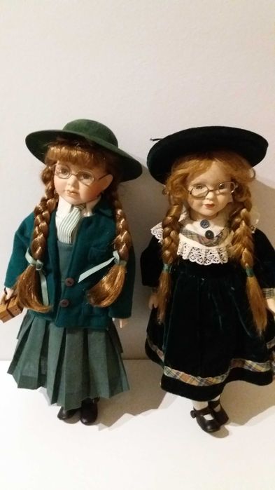 Bonecas de porcelana de coleção