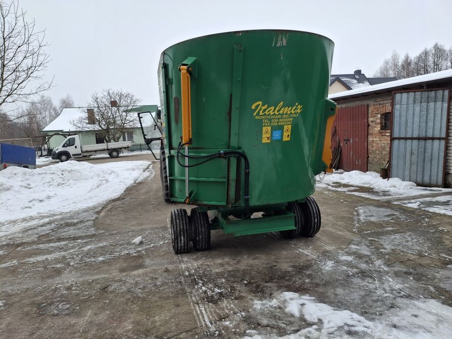 Paszowóz ITALMIX 9m3 wóz paszowy