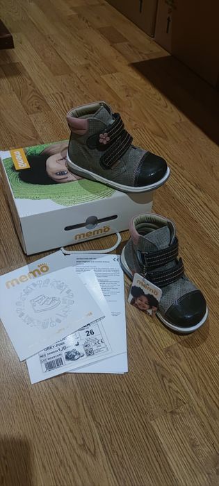 Черевики, ботіки демі Memo 26р нові