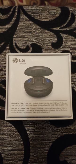 Навушники TWS LG TONE Free FP8 Black