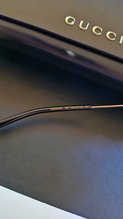 Okulary przeciwsłoneczne Gucci GG2096SA 001