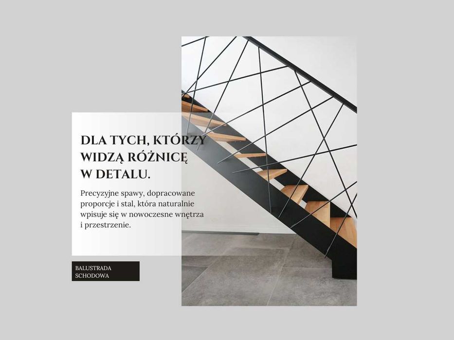 Balustrada schodowa | Producent| Śląsk