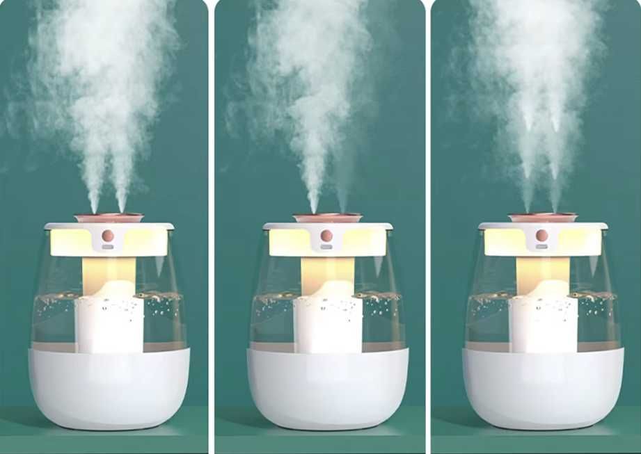 Nawilżacz powietrza LAMPKA dyfuzor olejków eterycznych USB