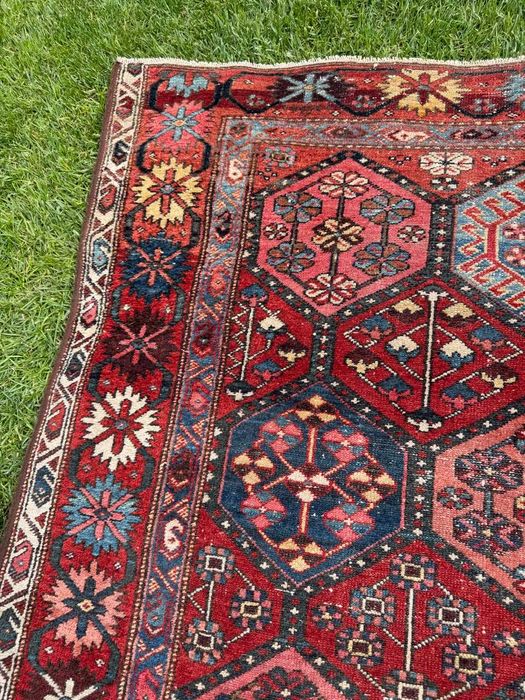 Vintage Dywan Wełniany Perski Iran Hamadan 220x135 NAJTANIEJ W POLSCE