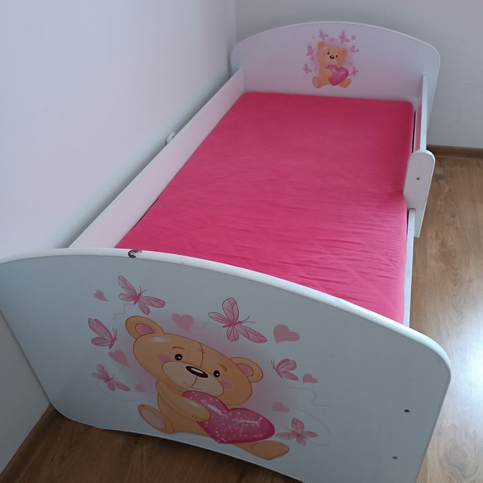 Łóżko dziecięce miś