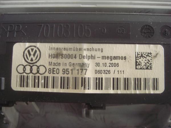 Plafonier frente AUDI A4 (8EC, B7)