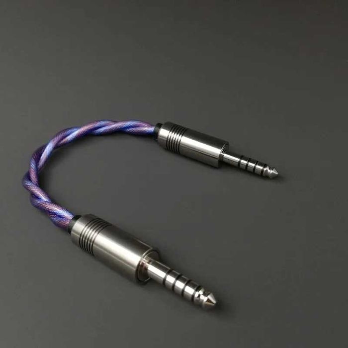 Стерео кабель-адаптер AUX 3.5 мм 3,5 мм Золото Серебро палладий