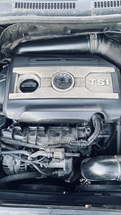 Skoda Superb II uszkodzony silnik