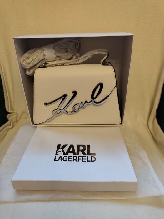 Nowa Torebka damska Karl Lagerfeld. Kolor biały.