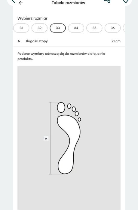 Buty Sinsay dziecięce rozm 33