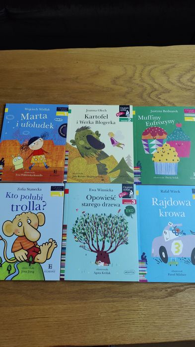 Zestaw książek Czytam sobie poziomy 1,2,3