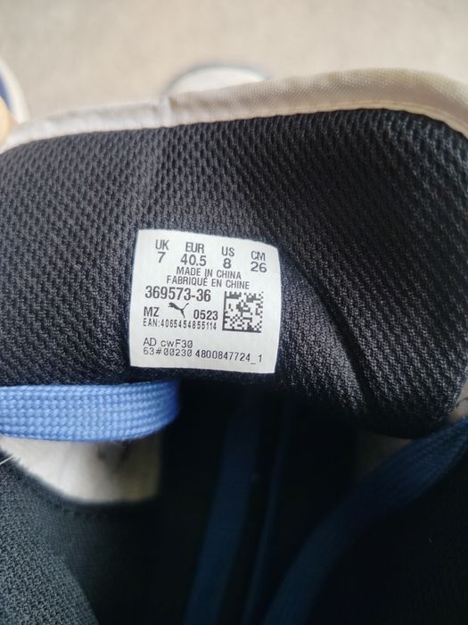 Buty puma niebieskie