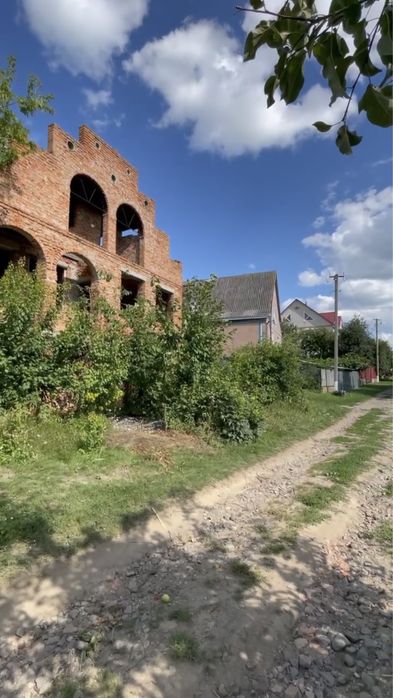 Обмін на авто Земельна ділянка 18 соток з незавершеним будівництвом