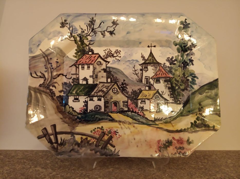 Louça alentejana pintada à mão - várias peças