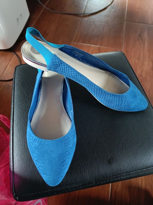 Buty na lato chabrowe Aldo 40 sandały