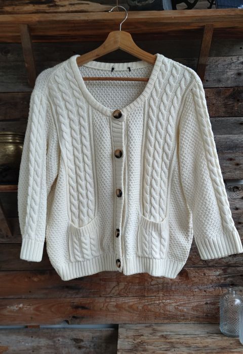 Zapinany sweter, kardigan