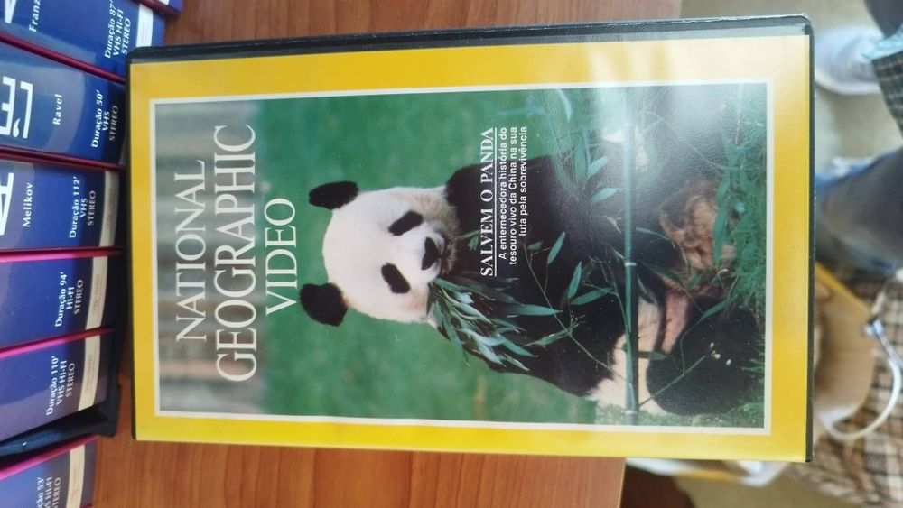 Coleção completa do "National Geográfic Video" (31 cassetes VHS)