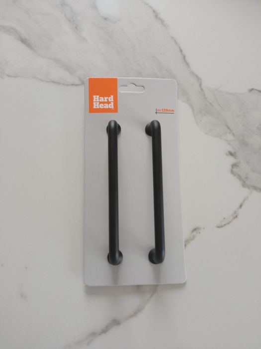 Uchwyty czarne - 12.8cm - Hard Head
